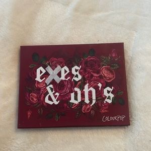 LIMITED EDITION Exes and the ohs ColourPop eyeshadow pallet